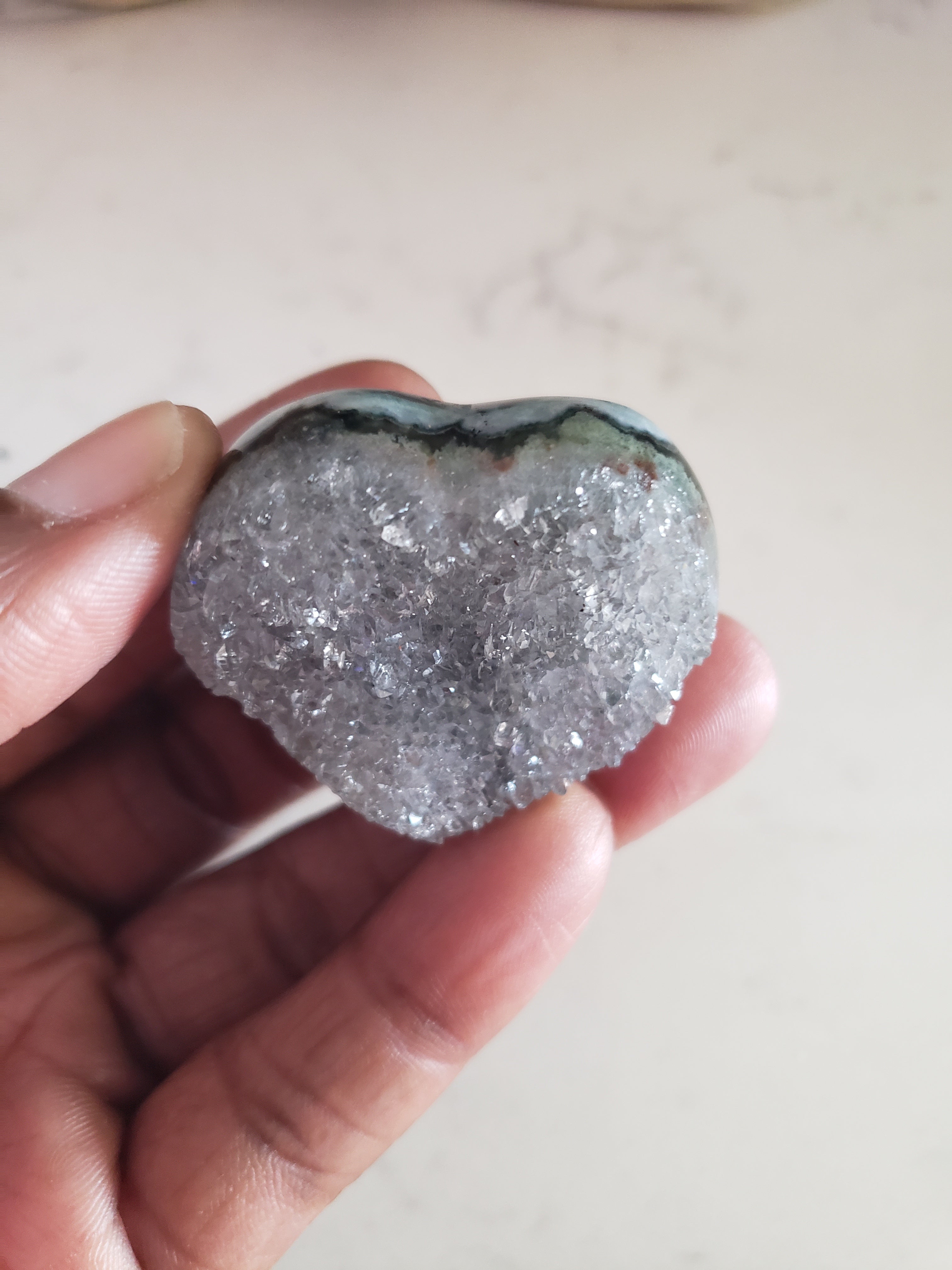 Green Amethyst, also known as Prasiolite