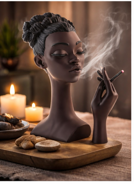 Goddess Incense Sculpture