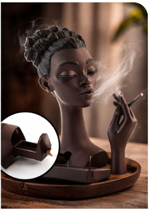 Goddess Incense Sculpture
