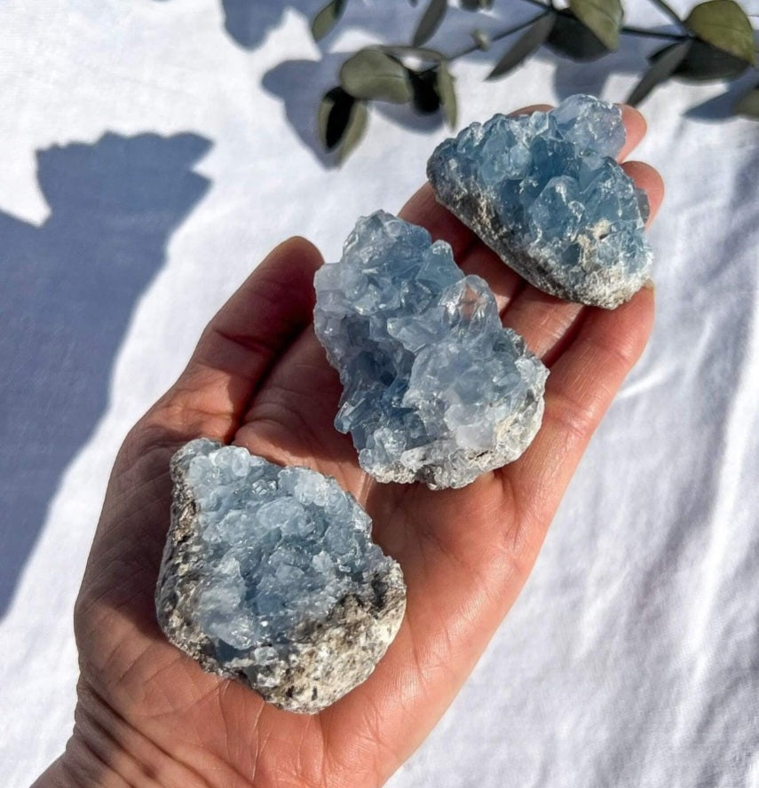 Celestite Small Cluster